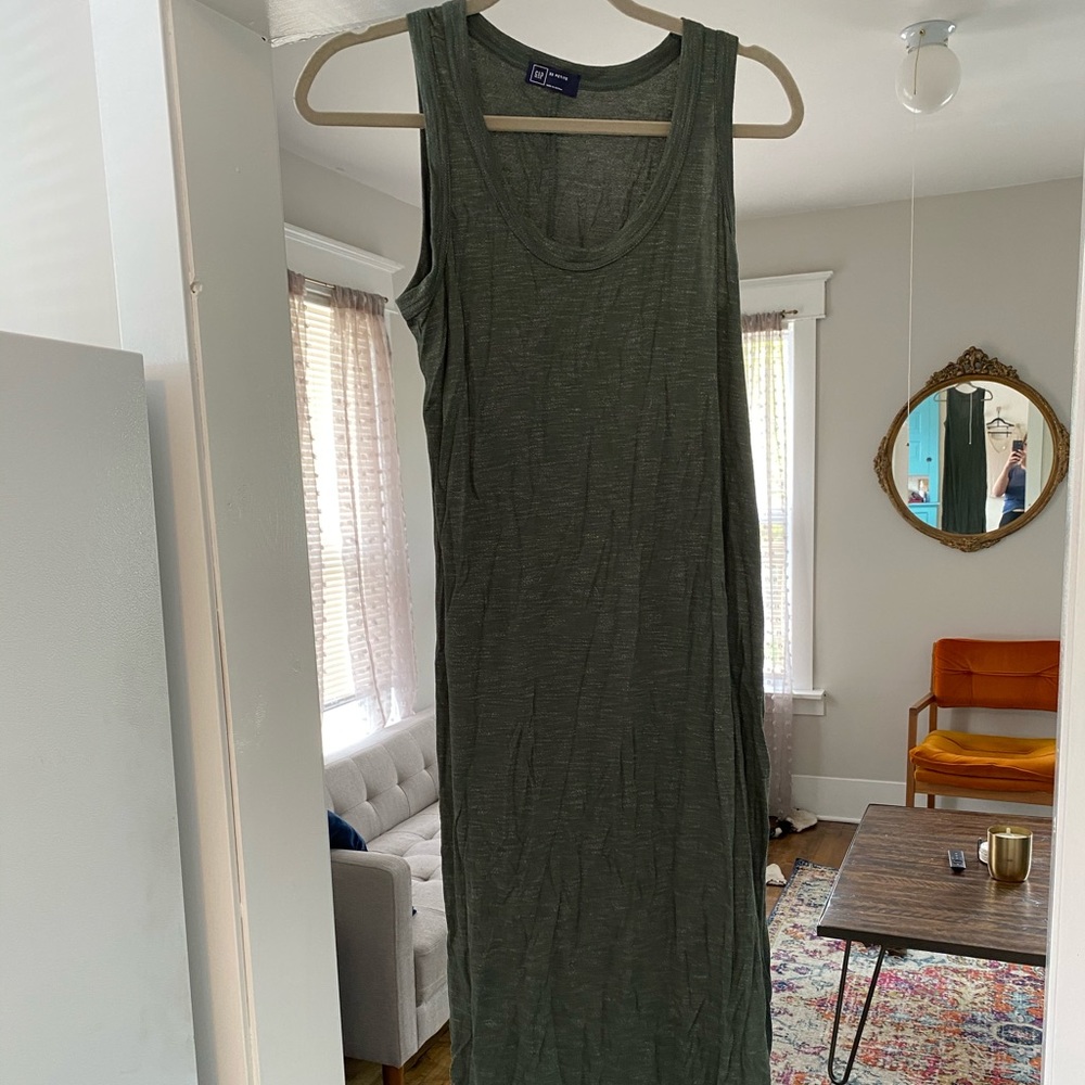 Gap Green Maxi Dress
